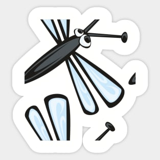 Cute Dragonfly Sticker